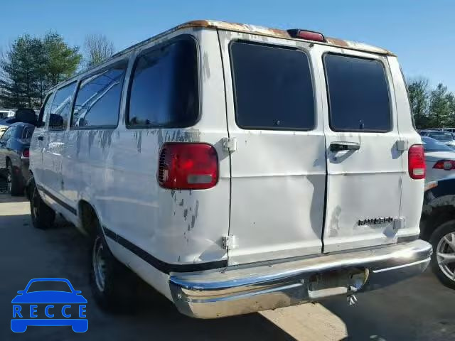 2002 DODGE RAM WAGON 2B5WB35Y92K135332 Bild 2