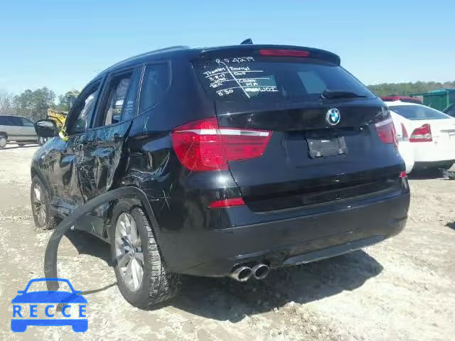 2014 BMW X3 XDRIVE2 5UXWX9C55E0D42540 image 2