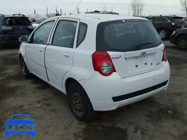 2009 CHEVROLET AVEO LS 3G1TV65E89L127111 зображення 2