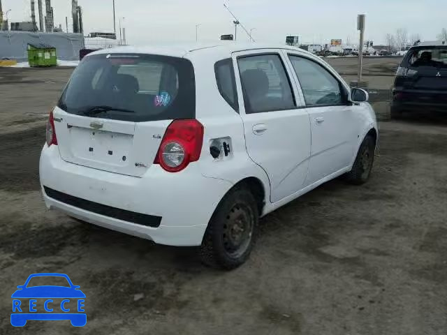 2009 CHEVROLET AVEO LS 3G1TV65E89L127111 зображення 3