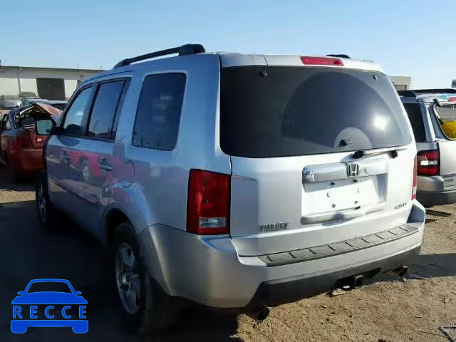 2009 HONDA PILOT EX 5FNYF48419B027027 image 2