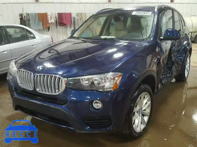 2016 BMW X3 XDRIVE2 5UXWX9C52G0D87700 image 1