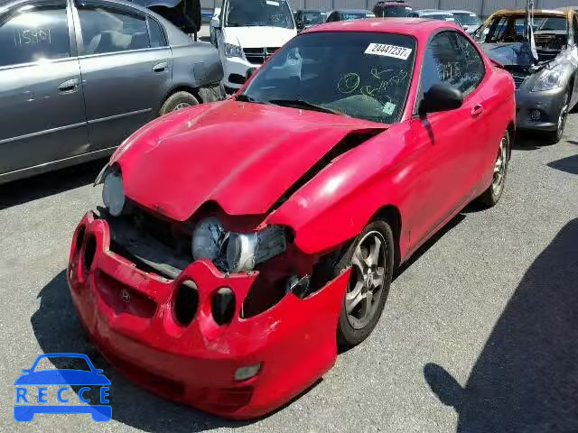 2001 HYUNDAI TIBURON KMHJG25F51U246573 image 1