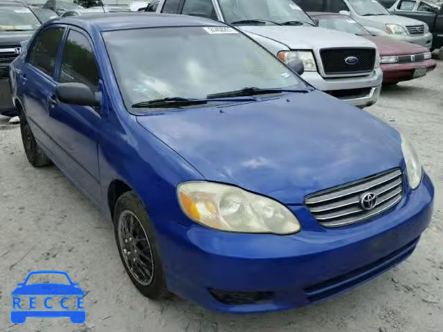 2003 TOYOTA COROLLA 1NXBR32E73Z037368 зображення 0