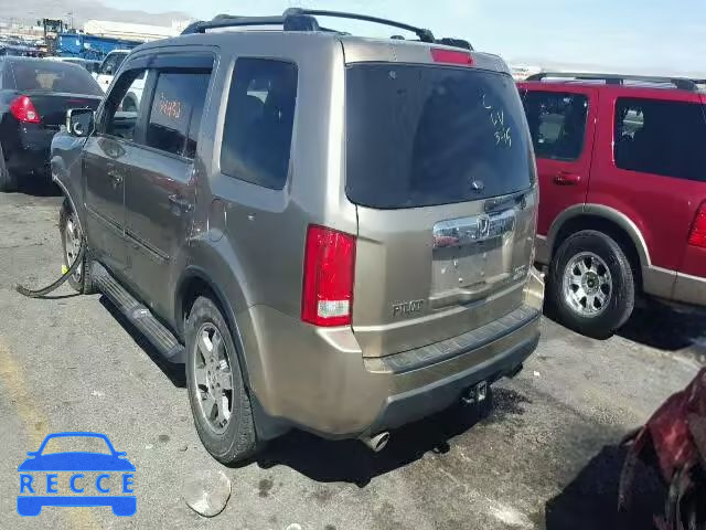 2011 HONDA PILOT TOUR 5FNYF4H97BB021976 image 2