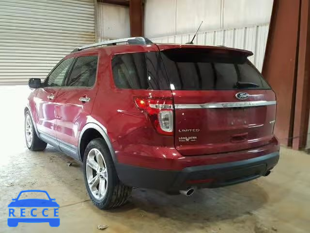 2015 FORD EXPLORER L 1FM5K7F8XFGB66852 image 2