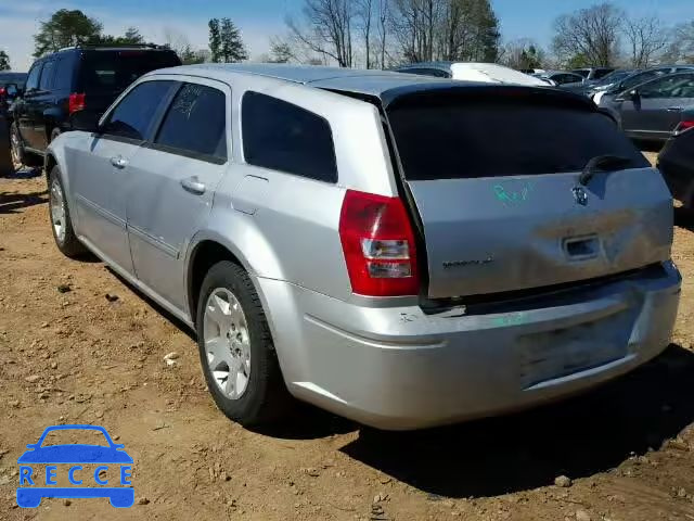 2007 DODGE MAGNUM SE 2D4FV47T87H746255 зображення 2