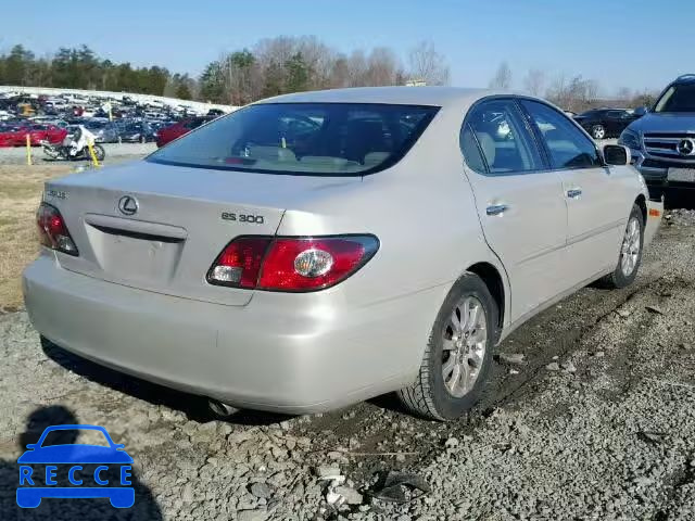 2002 LEXUS ES300 JTHBF30G420030738 image 3