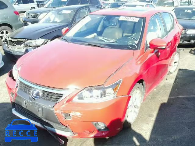 2014 LEXUS CT200H JTHKD5BH3E2174345 Bild 1