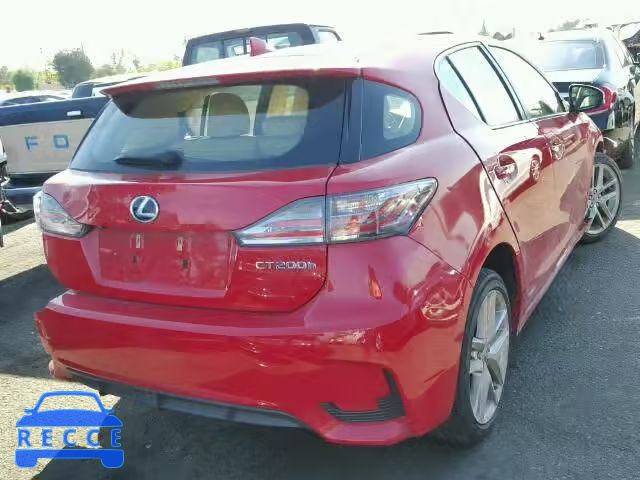 2014 LEXUS CT200H JTHKD5BH3E2174345 зображення 3