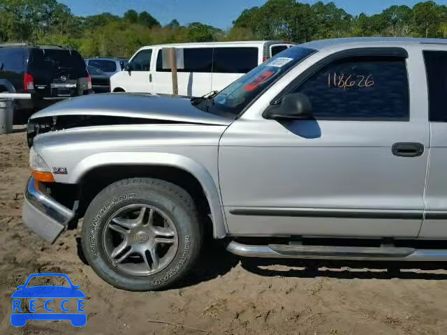 2004 DODGE DAKOTA SLT 1D7GL42N64S663854 image 8