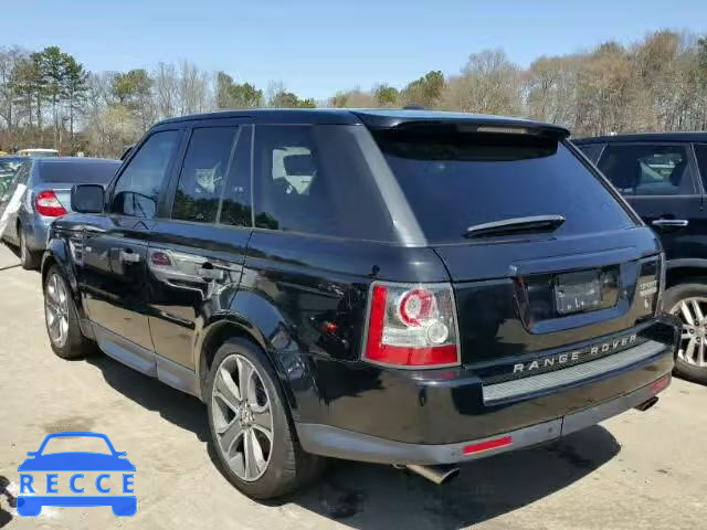 2011 LAND ROVER RANGE ROVE SALSH2E44BA259914 зображення 2