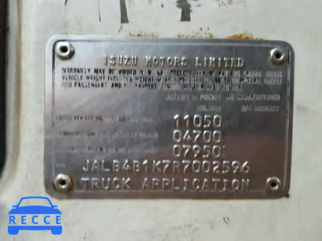 1994 ISUZU NPR JALB4B1K7R7002596 Bild 9