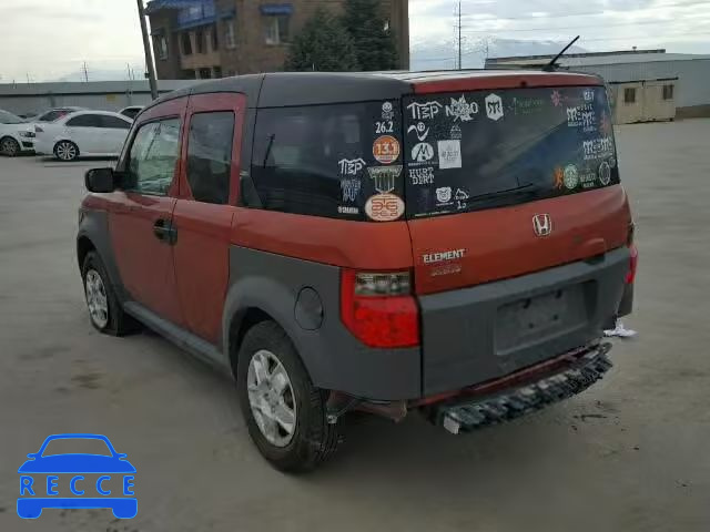 2005 HONDA ELEMENT LX 5J6YH28325L027478 image 2