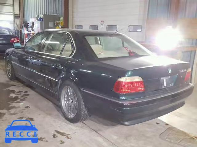 1996 BMW 740IL WBAGJ8328TDL40109 image 2