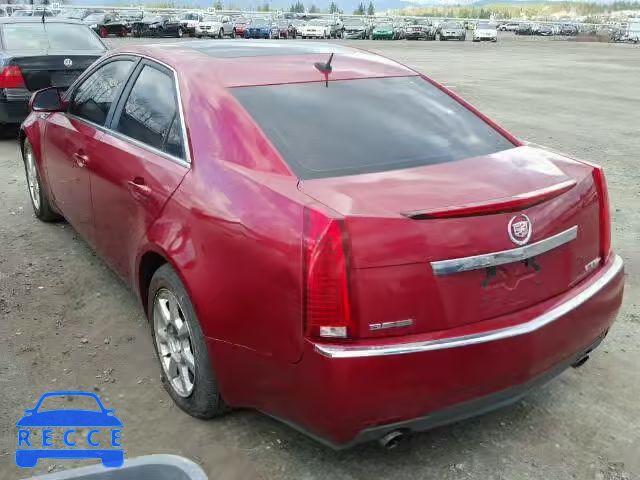 2008 CADILLAC CTS HIGH F 1G6DT57V780194998 image 2