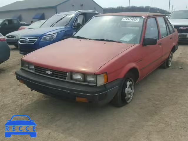 1987 CHEVROLET NOVA 1Y1SK514XHZ133935 image 1