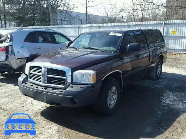 2005 DODGE DAKOTA SLT 1D7HW42N25S226169 image 1
