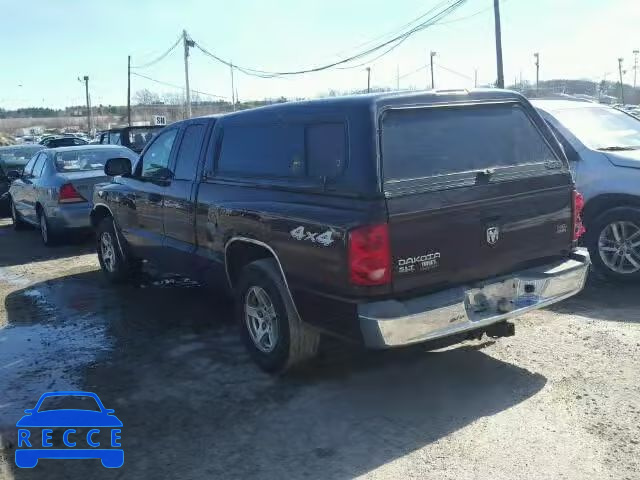 2005 DODGE DAKOTA SLT 1D7HW42N25S226169 image 2