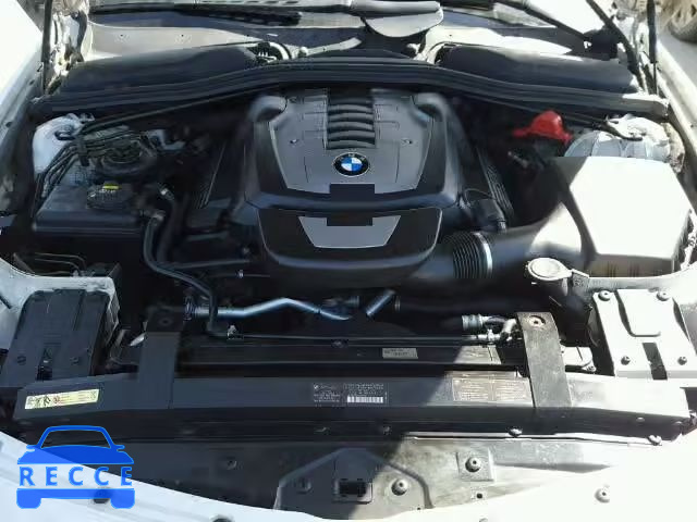 2007 BMW 650I WBAEH13547CR51366 Bild 6