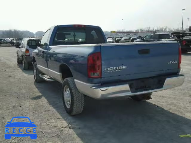 2003 DODGE RAM 2500 S 3D7KU26D73G785108 зображення 2