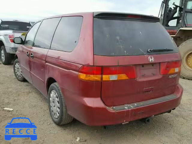 2004 HONDA ODYSSEY LX 5FNRL18574B137576 зображення 2