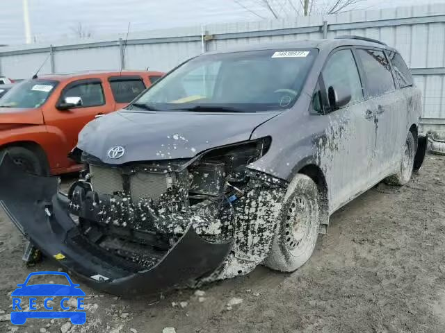 2011 TOYOTA SIENNA 5TDZK3DC4BS020064 image 1