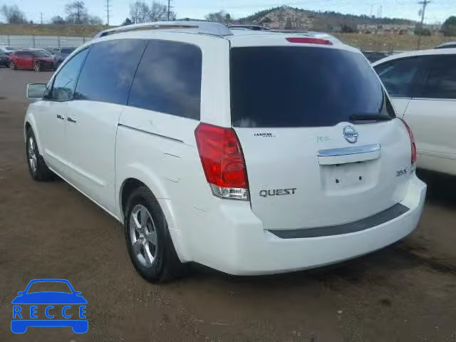 2009 NISSAN QUEST S/SE 5N1BV28U79N104705 image 2