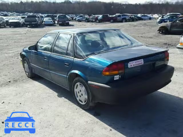 1993 SATURN SL1 1G8ZH5593PZ142492 image 2