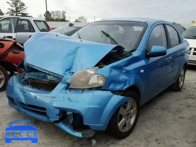 2007 CHEVROLET AVEO LT KL1TG56607B143781 image 1