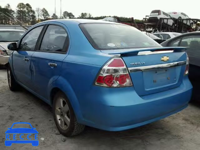 2007 CHEVROLET AVEO LT KL1TG56607B143781 image 2