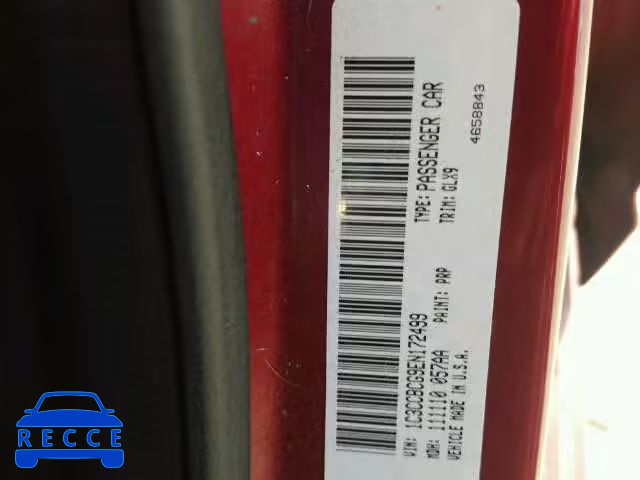 2014 CHRYSLER 200 LIMITE 1C3CCBCG9EN172499 зображення 9