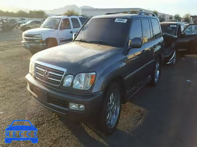 2004 LEXUS LX 470 JTJHT00W543546521 image 1