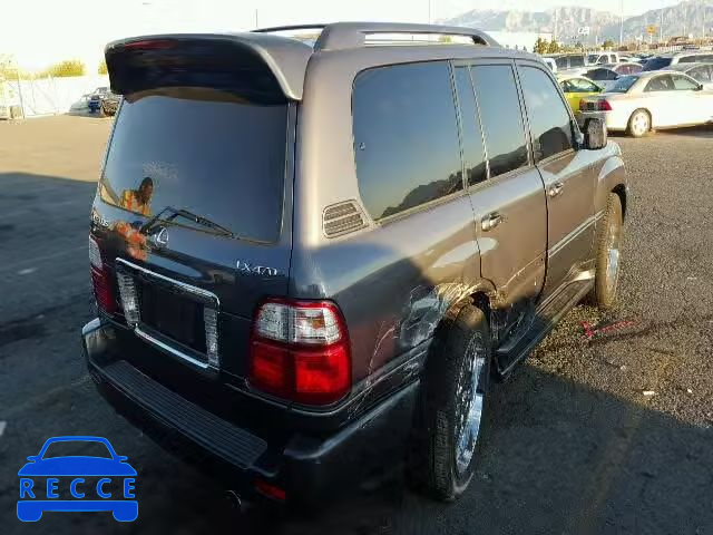 2004 LEXUS LX 470 JTJHT00W543546521 image 3