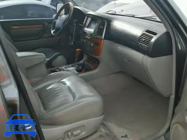 2004 LEXUS LX 470 JTJHT00W543546521 image 4