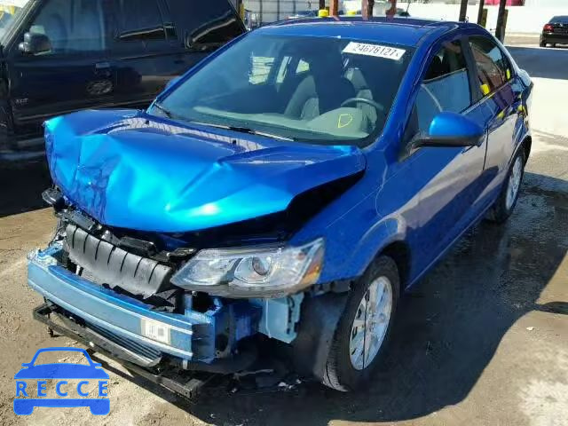 2017 CHEVROLET SONIC LT 1G1JD5SB3H4122353 зображення 1