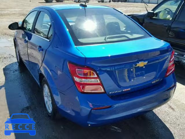 2017 CHEVROLET SONIC LT 1G1JD5SB3H4122353 image 2