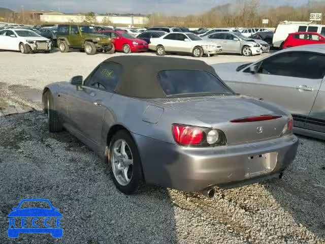2000 HONDA S2000 JHMAP1144YT003872 image 2