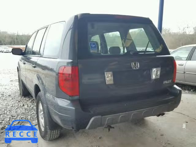 2005 HONDA PILOT LX 2HKYF181X5H554855 image 2