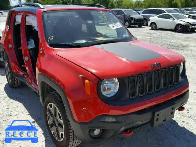 2017 JEEP RENEGADE T ZACCJBCB2HPE41380 image 0