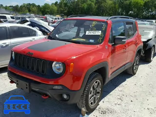 2017 JEEP RENEGADE T ZACCJBCB2HPE41380 image 1
