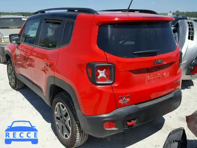 2017 JEEP RENEGADE T ZACCJBCB2HPE41380 image 2