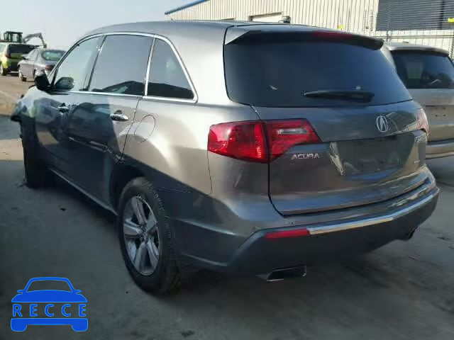 2011 ACURA MDX TECH 2HNYD2H61BH531132 image 2