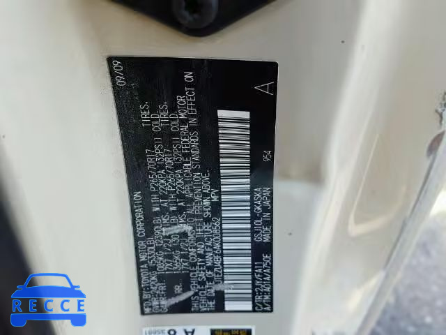 2010 TOYOTA FJ CRUISER JTEZU4BF6AK008562 image 9