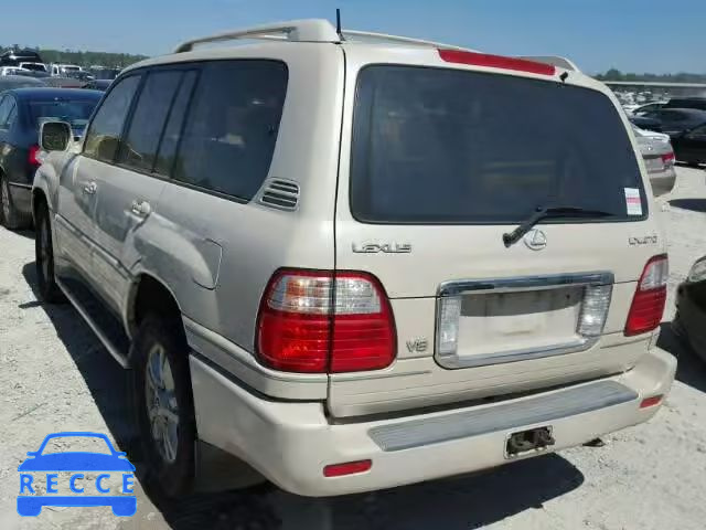 2003 LEXUS LX 470 JTJHT00W633523523 image 2