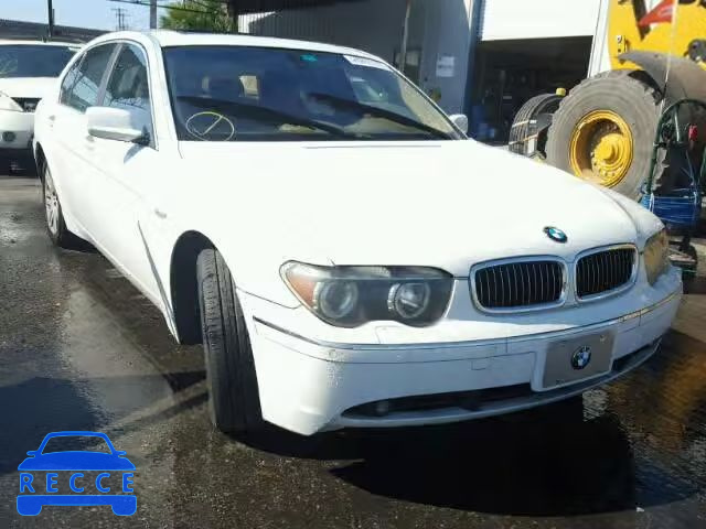 2002 BMW 745LI WBAGN634X2DR04142 image 0