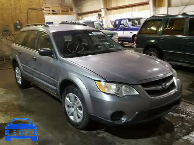 2009 SUBARU OUTBACK 4S4BP60C296319469 зображення 0