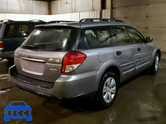 2009 SUBARU OUTBACK 4S4BP60C296319469 зображення 3