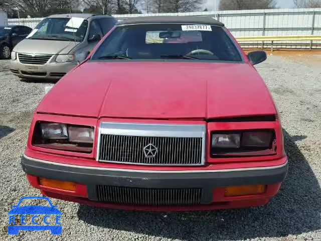 1992 CHRYSLER LEBARON 1C3XU4538NF186733 Bild 8