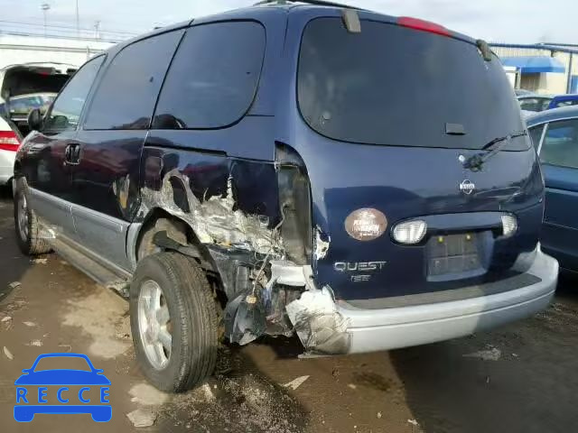 2001 NISSAN QUEST SE 4N2ZN16T41D817575 image 2